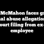 Vince McMahon faces graphic sexual abuse allegations in new court filing from ex-WWE employee