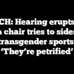 WATCH: Hearing erupts after Dem chair tries to sidestep GOP transgender sports bills: ‘They’re petrified’
