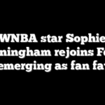 WNBA star Sophie Cunningham rejoins Fever after emerging as fan favorite