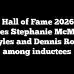 WWE Hall of Fame 2026 class features Stephanie McMahon, AJ Styles and Dennis Rodman among inductees