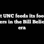 What UNC feeds its football players in the Bill Belichick era