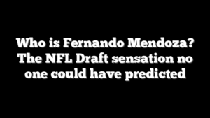 Who is Fernando Mendoza? The NFL Draft sensation no one could have predicted