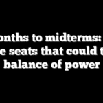 6 months to midterms: The Senate seats that could tip the balance of power