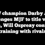 AEW champion Darby Allin challenges MJF to title vs hair match, Will Ospreay continues training with rivals