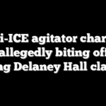 Anti-ICE agitator charged with allegedly biting officers during Delaney Hall clashes