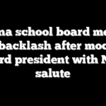 Arizona school board member gets backlash after mocking board president with Nazi salute