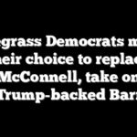 Bluegrass Democrats make their choice to replace McConnell, take on Trump-backed Barr
