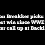 Bron Breakker picks up biggest win since WWE main roster call up at Backlash