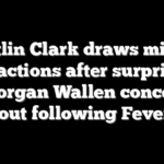 Caitlin Clark draws mixed reactions after surprise Morgan Wallen concert walkout following Fever loss