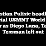 Christian Pulisic headlines official USMNT World Cup roster as Diego Luna, Tanner Tessman left out