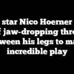 Cubs star Nico Hoerner pulls off jaw-dropping throw between his legs to make incredible play