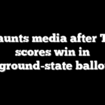 DOJ taunts media after Trump scores win in battleground-state ballot fight