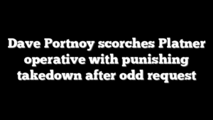 Dave Portnoy scorches Platner operative with punishing takedown after odd request