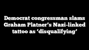 Democrat congressman slams Graham Platner’s Nazi-linked tattoo as ‘disqualifying’