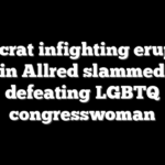 Democrat infighting erupts as Colin Allred slammed for defeating LGBTQ congresswoman