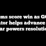 Dems score win as GOP senator helps advance Iran war powers resolution