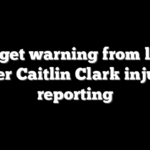 Fever get warning from league over Caitlin Clark injury reporting