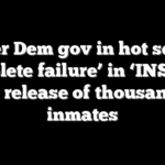 Former Dem gov in hot seat for ‘complete failure’ in ‘INSANE’ early release of thousands of inmates