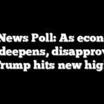 Fox News Poll: As economic pain deepens, disapproval of Trump hits new high