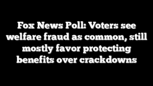 Fox News Poll: Voters see welfare fraud as common, still mostly favor protecting benefits over crackdowns