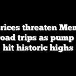 Gas prices threaten Memorial Day road trips as pump costs hit historic highs