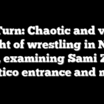 Heel Turn: Chaotic and violent night of wrestling in New York, examining Sami Zayn, Místico entrance and more