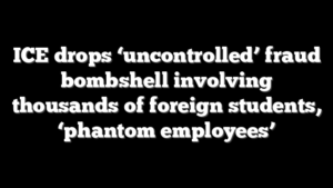 ICE drops ‘uncontrolled’ fraud bombshell involving thousands of foreign students, ‘phantom employees’