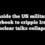 Inside the US military playbook to cripple Iran if nuclear talks collapse