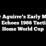 Javier Aguirre’s Early Mexico Camp Echoes 1986 Tactics For Home World Cup