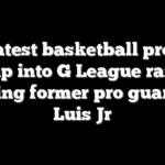 LSU latest basketball program to tap into G League ranks, signing former pro guard RJ Luis Jr