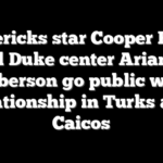 Mavericks star Cooper Flagg and Duke center Arianna Roberson go public with relationship in Turks and Caicos