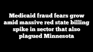 Medicaid fraud fears grow amid massive red state billing spike in sector that also plagued Minnesota
