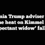 Melania Trump adviser turns up the heat on Kimmel after ‘expectant widow’ fallout