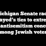 Michigan Senate race: El-Sayed’s ties to extremist fuel antisemitism concerns among Jewish voters