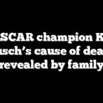 NASCAR champion Kyle Busch’s cause of death revealed by family