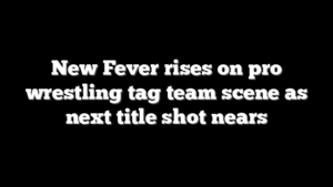 New Fever rises on pro wrestling tag team scene as next title shot nears