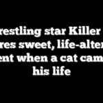 Pro wrestling star Killer Kross shares sweet, life-altering moment when a cat came into his life