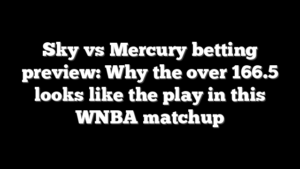 Sky vs Mercury betting preview: Why the over 166.5 looks like the play in this WNBA matchup