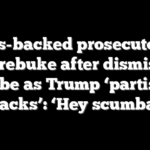 Soros-backed prosecutor hit with rebuke after dismissing probe as Trump ‘partisan attacks’: ‘Hey scumbag’