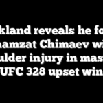 Strickland reveals he fought Khamzat Chimaev with shoulder injury in massive UFC 328 upset win