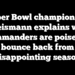 Super Bowl champion Joe Theismann explains why Commanders are poised to bounce back from disappointing season