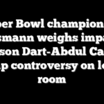 Super Bowl champion Joe Theismann weighs impact of Jaxson Dart-Abdul Carter Trump controversy on locker room