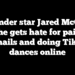 Thunder star Jared McCain says he gets hate for painting his nails and doing TikTok dances online