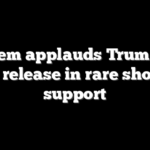 Top Dem applauds Trump UFO files release in rare show of support