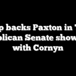 Trump backs Paxton in Texas Republican Senate showdown with Cornyn