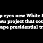 Trump eyes new White House lawn project that could reshape presidential travel