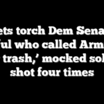 Vets torch Dem Senate hopeful who called Army ‘fat, lazy trash,’ mocked soldier shot four times