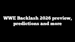 WWE Backlash 2026 preview, predictions and more