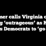 Warner calls Virginia court ruling ‘outrageous’ as Kaine urges Democrats to ‘go win’