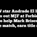 AEW star Andrade El Idolo takes out MJF at Forbidden Door to help Mark Briscoe win cage match, earn title shot